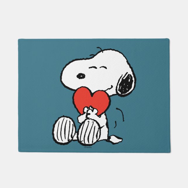 Tapete Amendoins | DIA DE OS NAMORADOS | Snoopy Heart Hug (Frente)