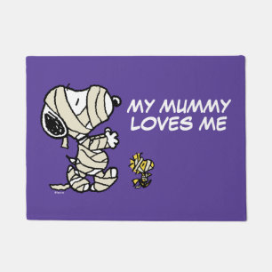 Tapete Amendoins Múmias de Snoopy e Woodstock