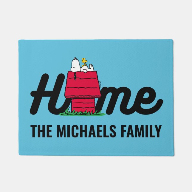 Tapete Amendoins | Nápoles Snoopy (Frente)