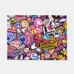 Tapete Amendoins   Padrão de patch de fita mista