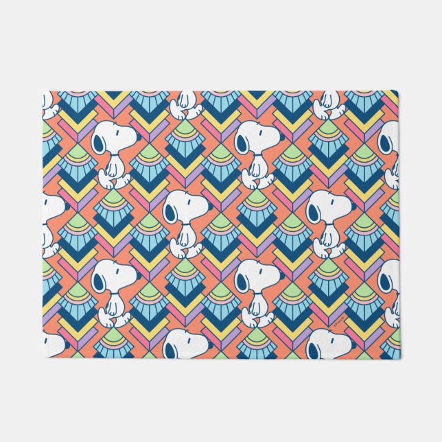 Tapete Amendoins | Padrão de Sonhos de Deco Snoopy (Frente)