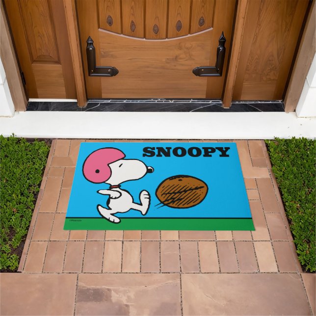 Tapete Amendoins | Snoopy Football Kicker (Ar livre)