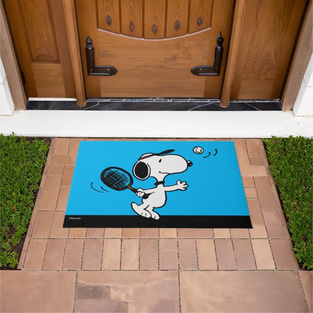Tapete Amendoins | Snoopy Plays Tênis (Ar livre)