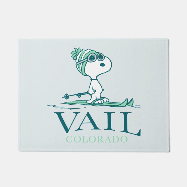 Tapete Amendoins | Snoopy Vail Colorado (Frente)