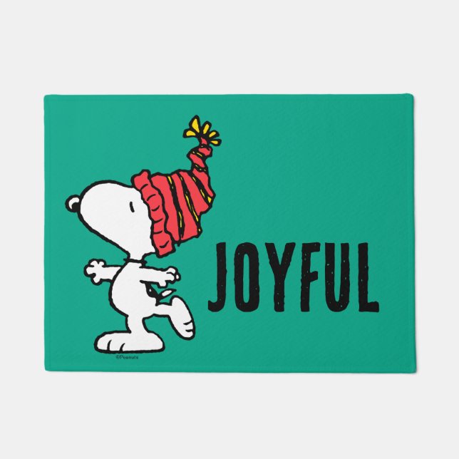 Tapete Amendoins | Snoopy Winter Beanie Boné (Frente)