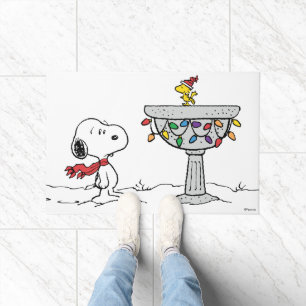 Tapete Amendoins Snoopy & Woodstock congelado