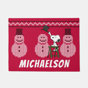 Tapete Amendoins  Suéter de Natal Snowman