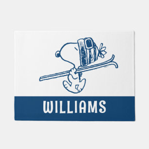 Tapete Amendoins   Tripa de Esqui de Snoopy