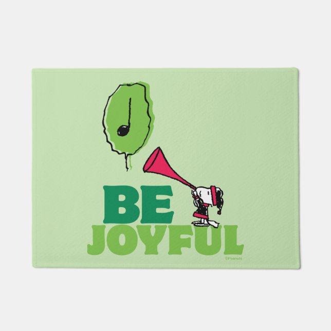 Tapete Amendoins | Woodstock Be Joyful (Frente)