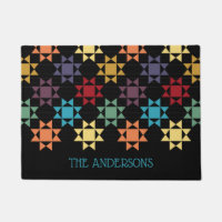 Amish Quilt Impressão Bright Cores Personalizadas