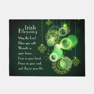 Tapete Amor Irlandês em seu coração, Design Shamrock