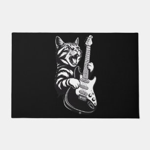 Tapete Amor por Música Legal Gato de Rock Tocando Guita