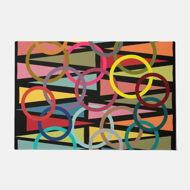 Tapete Anéis e Triângulos (Frente)