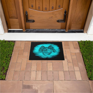 Tapete Angel Eros in Love, design preto e verde