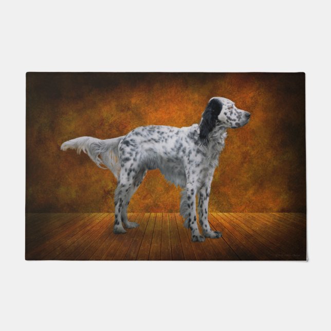Tapete Animal - Cão - O Setter Inglês (Frente)