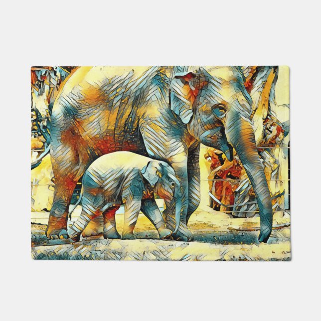 Tapete AnimalArt_Elephant_002 (Frente)
