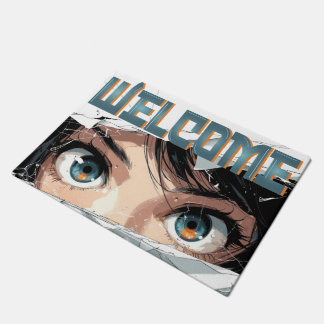 Tapete anime welcome door mat