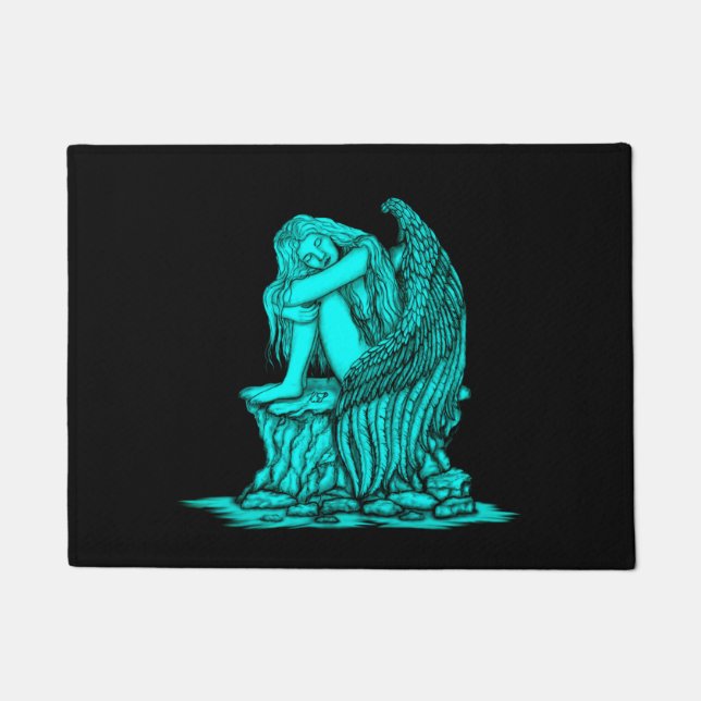 Tapete Anjo dormindo na pedra (Frente)