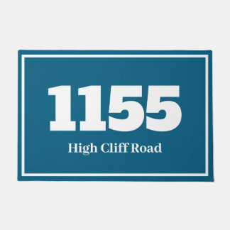 Tapete Apartamento de porta ou local de trabalho O/B