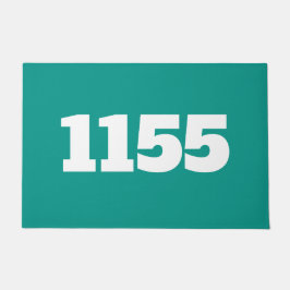 Tapete Apartamento de porta ou local de trabalho verde