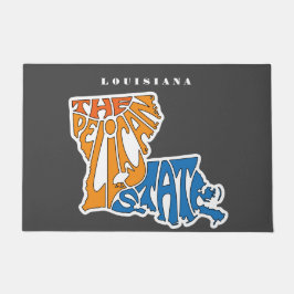 Tapete Apelido Louisiana Word Art