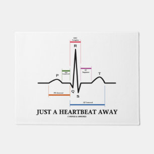 Tapete Apenas um humor ausente do electrocardiograma EKG