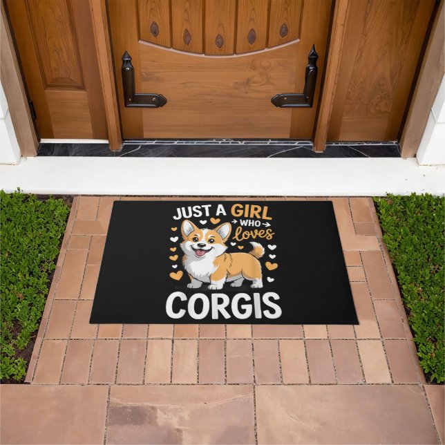Tapete Apenas Uma Garota Que Ama Corgis (Ar livre)