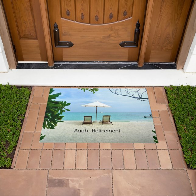Tapete Aposentado - Aaah... Aposentadoria (Ar livre)
