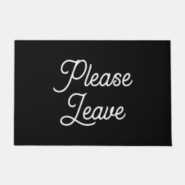 Tapete Apresentação engraçada "Por Favor Sair" Citação Si