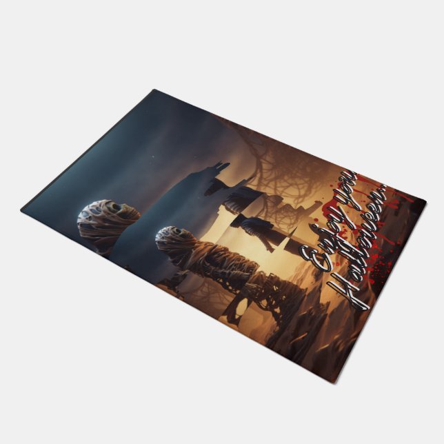 Tapete Aproveite o seu halloween (Inclinado)