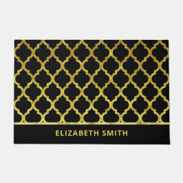 Tapete Árabe marroquino Dourado