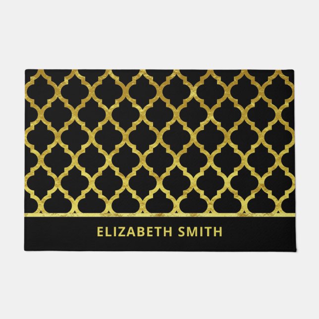 Tapete Árabe marroquino Dourado (Frente)