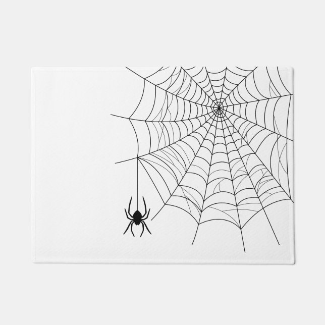 Tapete Aranha Simples Com O Halloween De Cobweb Na Web Sp (Frente)