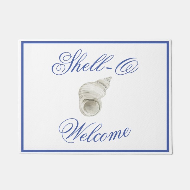 Tapete Areia/concha marítima costeira (Frente)