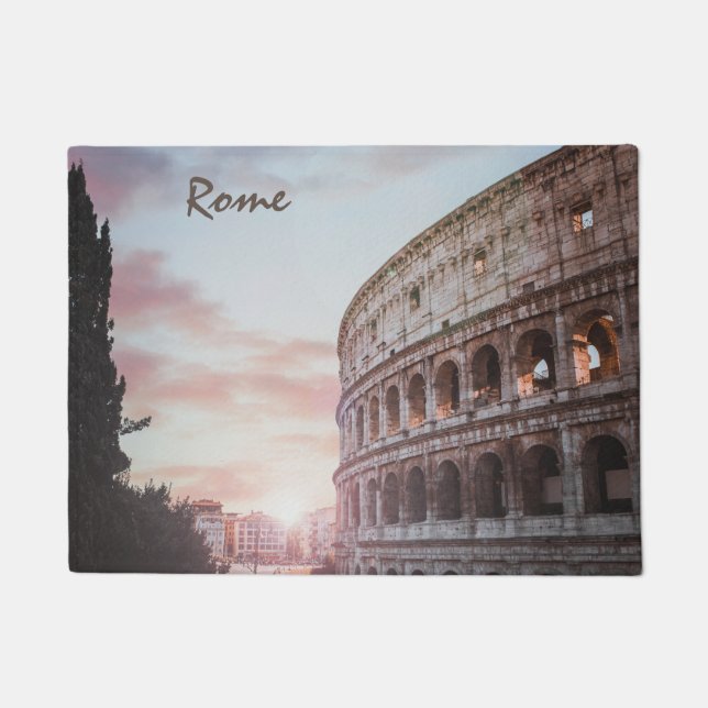 Tapete Arquitetura Antiga de Roma - paisagem solar (Frente)