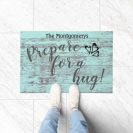 Tapete Arranjo De Nome Personalizado De Madeira Rusta Pre