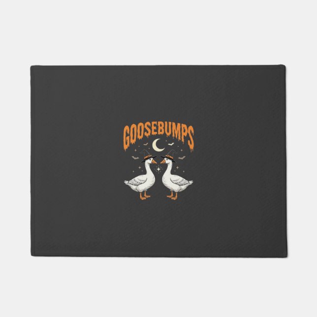 Tapete Arrepios de Bruxas de Halloween de Gansos Design V (Frente)