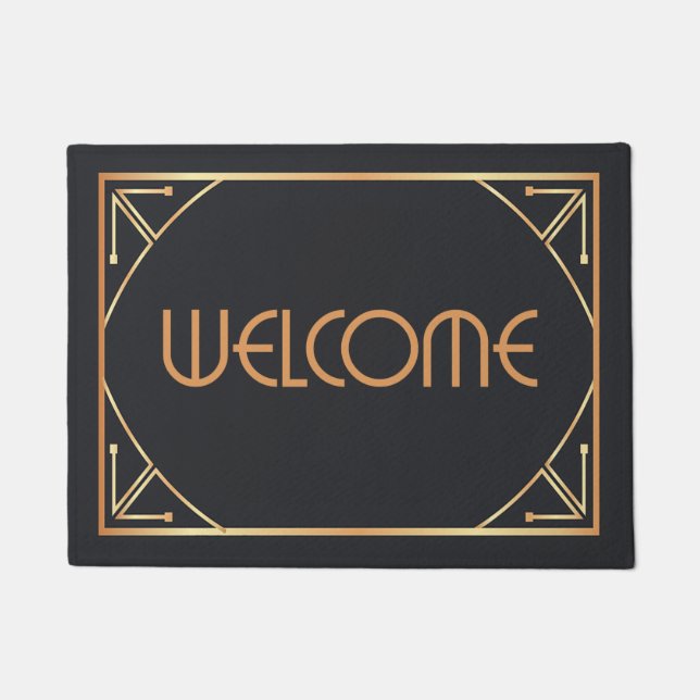 Tapete Art Deco Doormat (Frente)