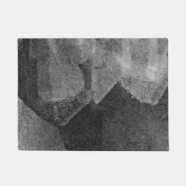 Tapete Arte de pincel branca abstrato