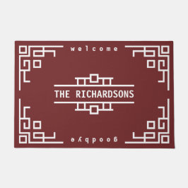 Tapete Arte Deco Escolha Sua Cor - Quadro Geométrico