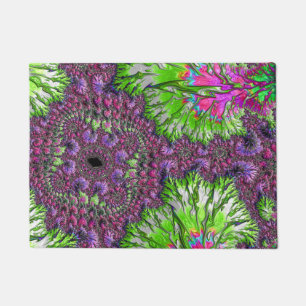 Tapete Arte Fractal Groovy Colorido Trippy Neon Vibrante