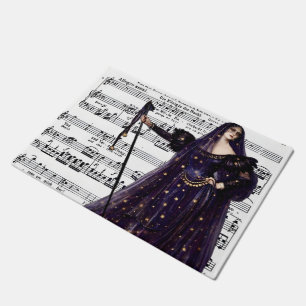 Tapete Arte Gótica de Ópera Vintage Rainha da Noite