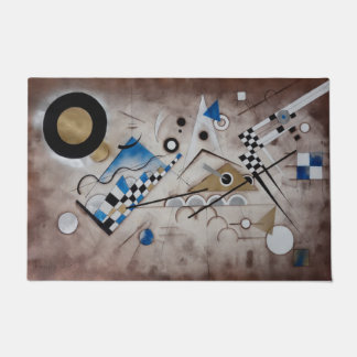 Tapete Arte moderna abstrata do meio século da pintura de