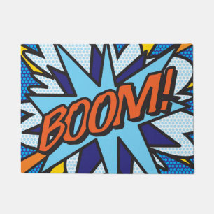 Tapete Arte Pop de Quadrinhos BOOM Super-herói