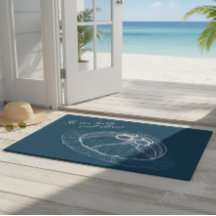 Arte sobre águas-vivas desenhadas à mão