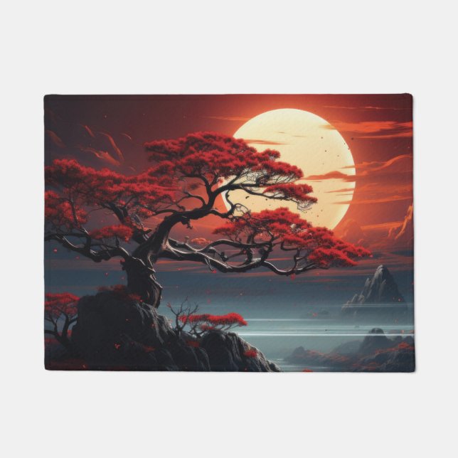 Tapete Árvore Bonsai  (Frente)