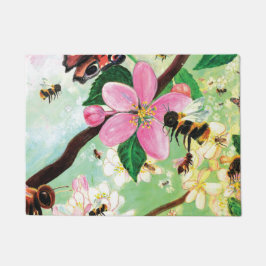 Tapete Árvore Brilhante com Abelhas