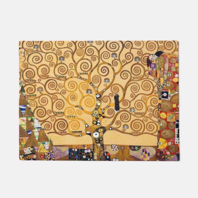 Tapete Árvore da Vida Gustav Klimt (Frente)