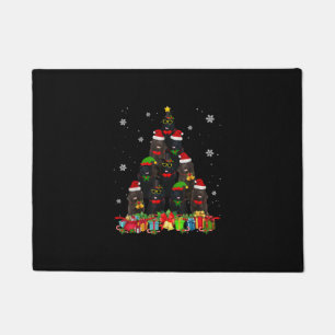 Tapete Árvore de Natal da Terra Nova - Cachorro Engraça