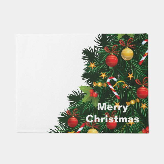 Tapete Árvore de natal decorada (Frente)